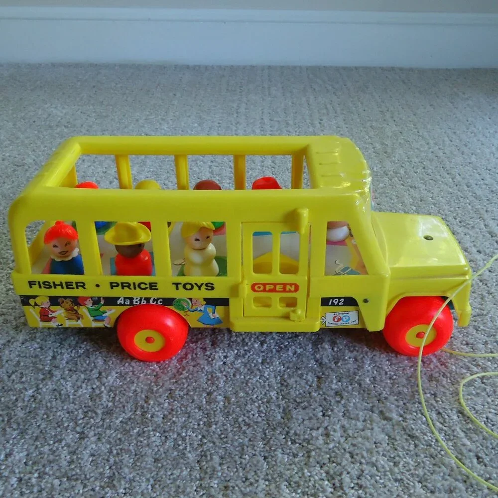 Fisher Price School Bus 1965